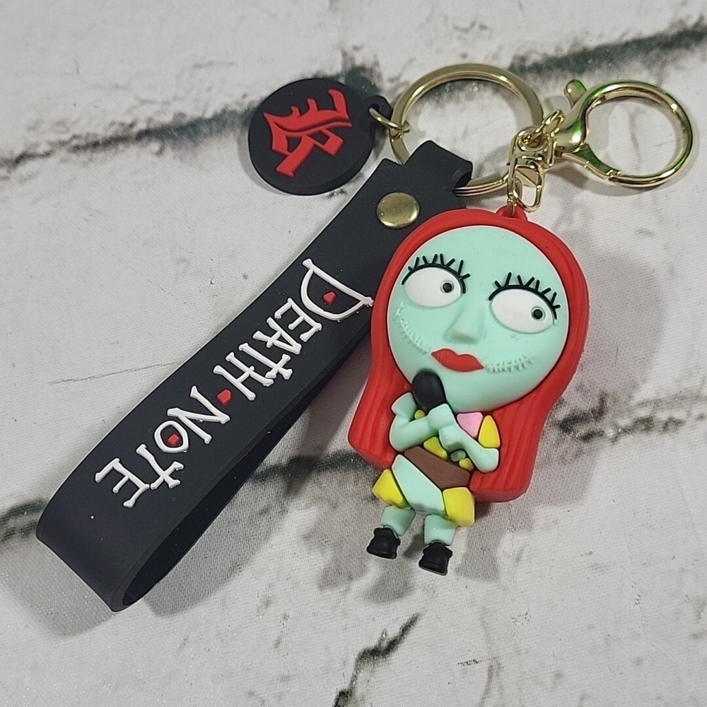 Nightmare Before Christmas Sally PVC Figural Keychain Death Note Clip Tim Burton